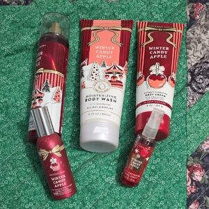 Winter Candy Apple Bath & Body Set